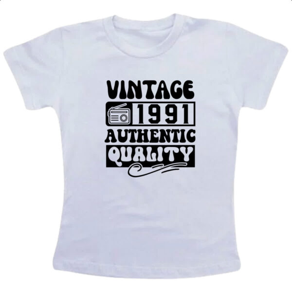 Camiseta Infanto Juvenil Radio Vintage 1991