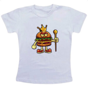 Camiseta Infanto Juvenil Rei Hamburguer