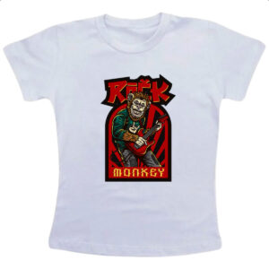 Camiseta Infanto Juvenil Rock Monkey