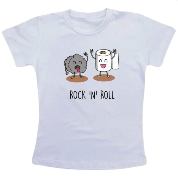 Camiseta Infanto Juvenil Rock and Roll