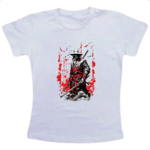 Camiseta Infanto Juvenil Ronin comic book style