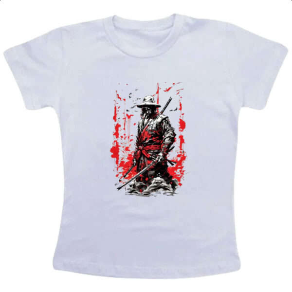 Camiseta Infanto Juvenil Ronin comic book style