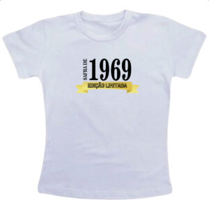 Camiseta Infanto Juvenil Safra de 1969