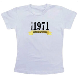 Camiseta Infanto Juvenil Safra de 1971
