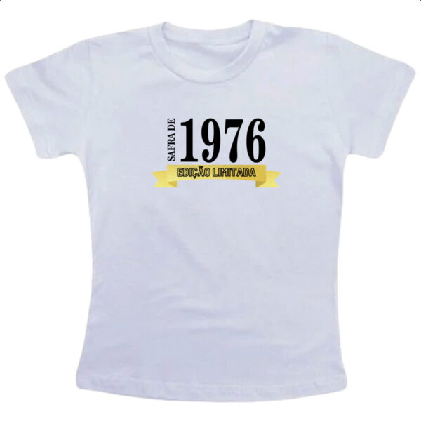Camiseta Infanto Juvenil Safra de 1976