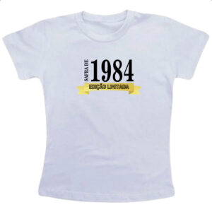 Camiseta Infanto Juvenil Safra de 1984