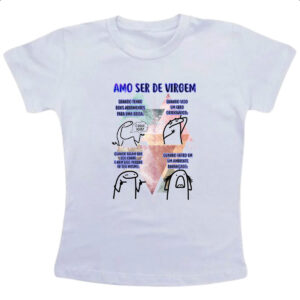 Camiseta Infanto Juvenil Signo Amo ser de Virgem