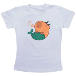 Camiseta Infanto Juvenil Signo Capivara Capricornio
