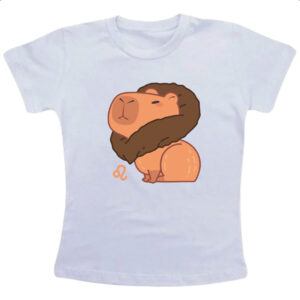 Camiseta Infanto Juvenil Signo Capivara Leao