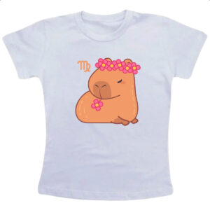 Camiseta Infanto Juvenil Signo Capivara Virgem