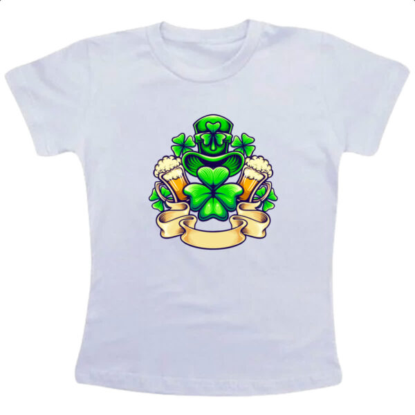 Camiseta Infanto Juvenil ST Patricks Day Trevo