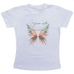 Camiseta Infanto Juvenil Salmos seguro estouu