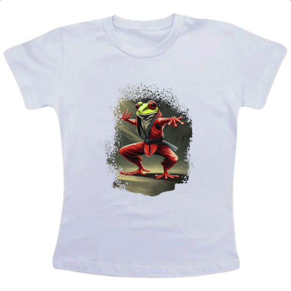 Camiseta Infanto Juvenil Sapo Kung Fu