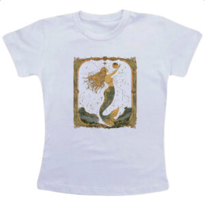 Camiseta Infanto Juvenil Sereia constelacao