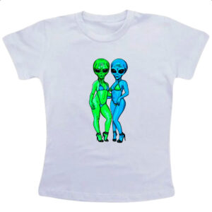 Camiseta Infanto Juvenil Sexy Aliens