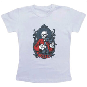 Camiseta Infanto Juvenil Skull Mozart