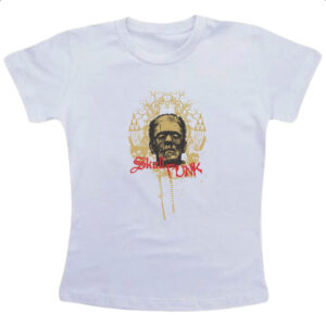 Camiseta Infanto Juvenil Skull Punk