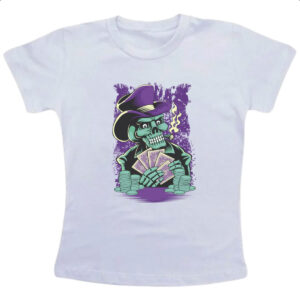 Camiseta Infanto Juvenil Skull poker