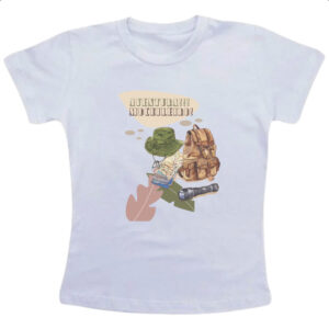 Camiseta Infanto Juvenil Aventureiro Mochileiro
