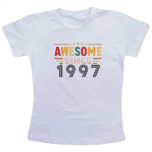 Camiseta Infanto Juvenil Awesome since 1997