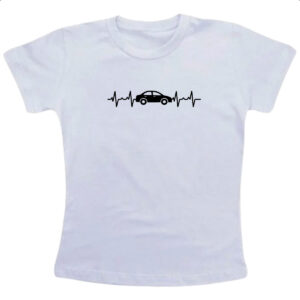 Camiseta Infanto Juvenil Batimento cardiaco carro