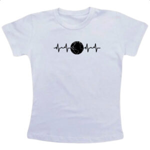 Camiseta Infanto Juvenil Batimento cardiaco planeta terra