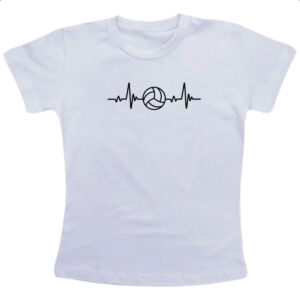 Camiseta Infanto Juvenil Batimento cardiaco por Voley