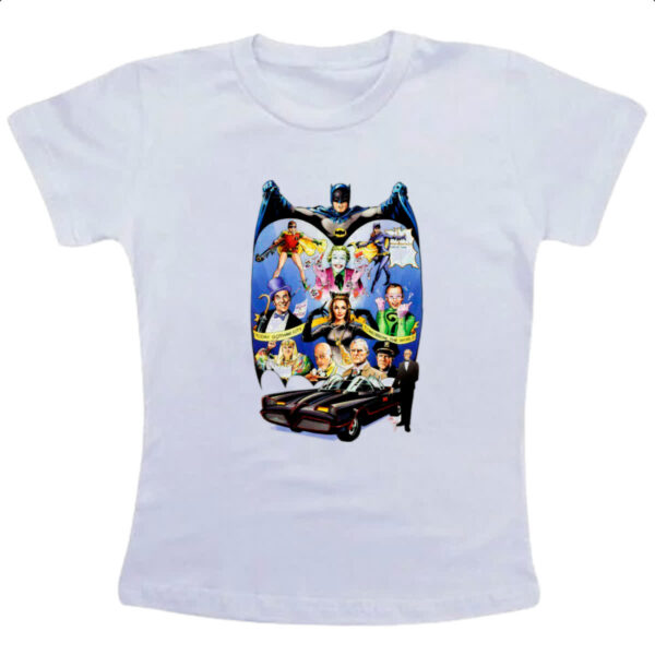Camiseta Infanto Juvenil Batman Retro 66