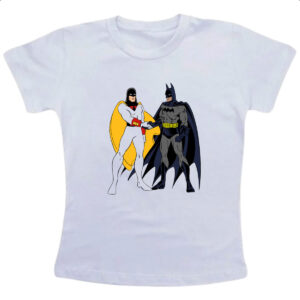 Camiseta Infanto Juvenil Batman encontra Space Ghost