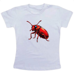 Camiseta Infanto Juvenil Besouro vermelho