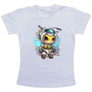 Camiseta Infanto Juvenil Abelha astronauta