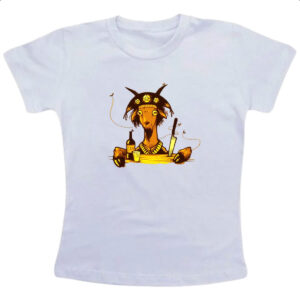 Camiseta Infanto Juvenil Bode arretado