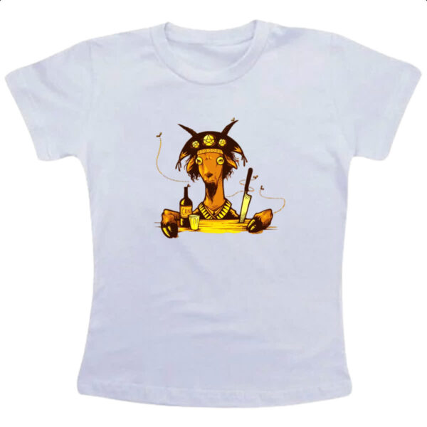 Camiseta Infanto Juvenil Bode arretado