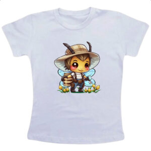 Camiseta Infanto Juvenil Abelha fazendeira