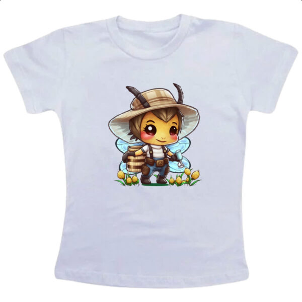 Camiseta Infanto Juvenil Abelha fazendeira