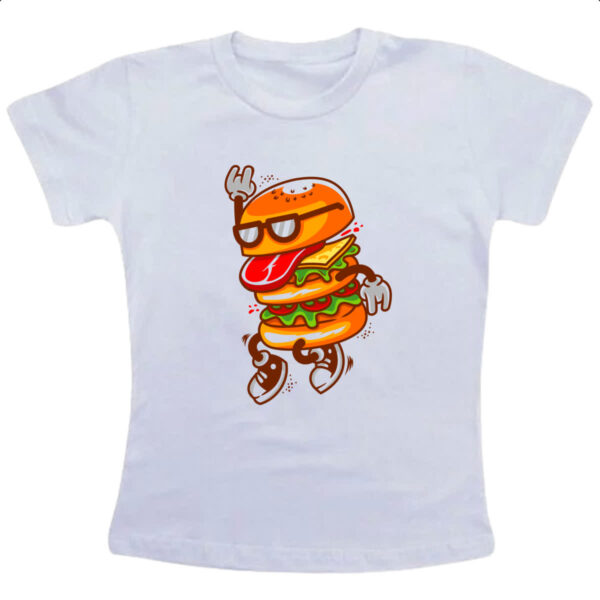 Camiseta Infanto Juvenil Burguer dance