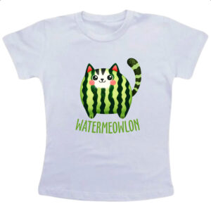 Camiseta Infanto Juvenil Watermeowlon