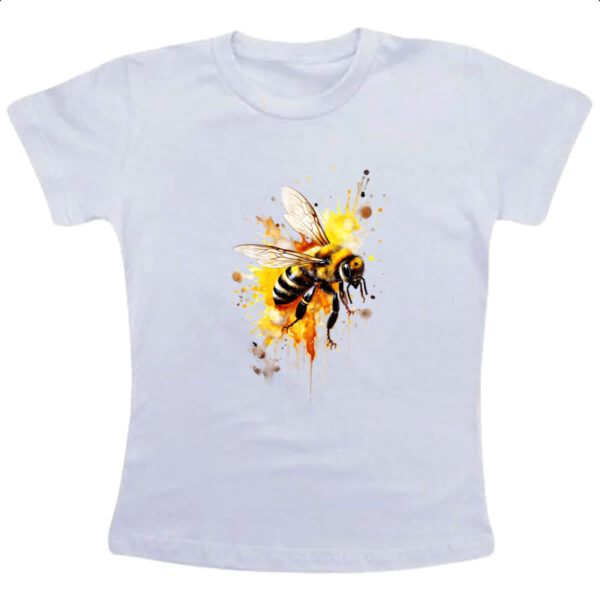 Camiseta Infanto Juvenil Abelha real splash art