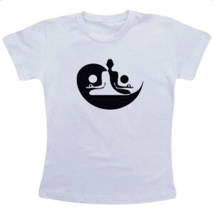 Camiseta Infanto Juvenil Yin e Yang Adamaste