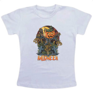 Camiseta Infanto Juvenil Halloween JackPot Espantalho Milharal