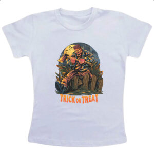 Camiseta Infanto Juvenil Halloween Trick or Treat