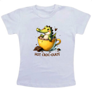 Camiseta Infanto Juvenil Hot Croc-olate