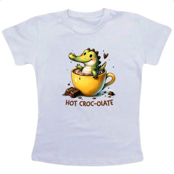Camiseta Infanto Juvenil Hot Croc-olate