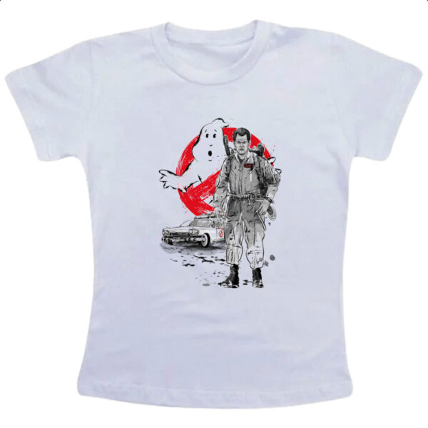 Camiseta Infanto Juvenil Caca Fantasmas Ghostbusters Ray