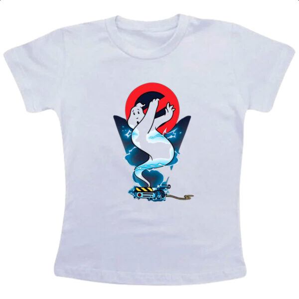 Camiseta Infanto Juvenil Caca Fantasmas capiturado