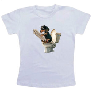 Camiseta Infanto Juvenil Cachorro Salsisha na sala de forca