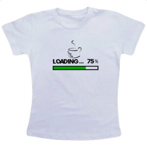 Camiseta Infanto Juvenil Cafe carregando
