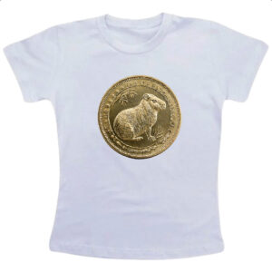 Camiseta Infanto Juvenil Capivara coin