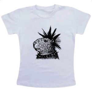 Camiseta Infanto Juvenil Capivara Punkvara