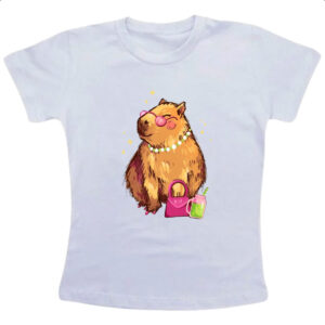 Camiseta Infanto Juvenil Capivara diva